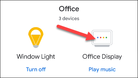 select your nest hub