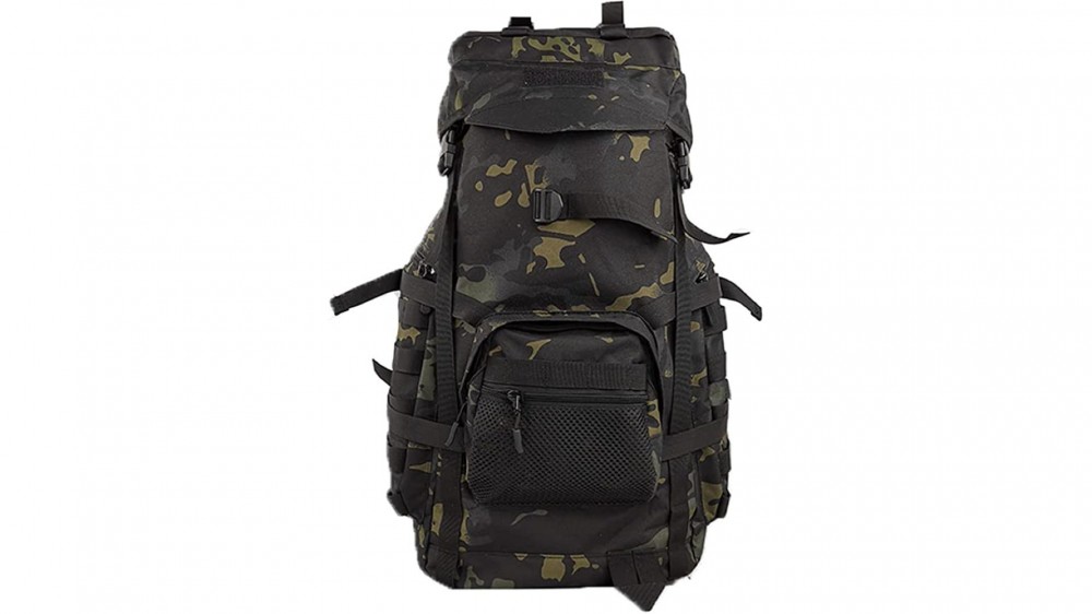 waterproof camouflage backpack.